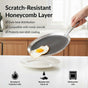 Non Stick Triply Induction Safe Honeycomb Dosa Tawa 32cm