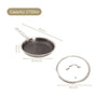 Honeycomb Non Stick Triply Frypan With Lid 1750ml