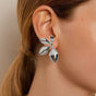 Tropical Grace Earrings Silver