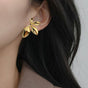 Tropical Grace Earrings Gold