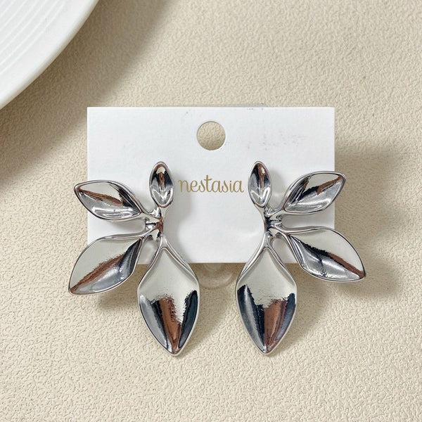 Tropical Grace Earrings Silver