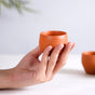 Set Of 10 Sustainable Terracotta Tea Cups 80ml - Kulhad, tea cup set, terracotta tea cups, earthen tea cups