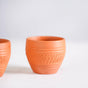 Set Of 10 Sustainable Terracotta Tea Cups 80ml - Kulhad, tea cup set, terracotta tea cups, earthen tea cups