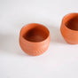 Set Of 10 Sustainable Terracotta Tea Cups 80ml - Kulhad, tea cup set, terracotta tea cups, earthen tea cups