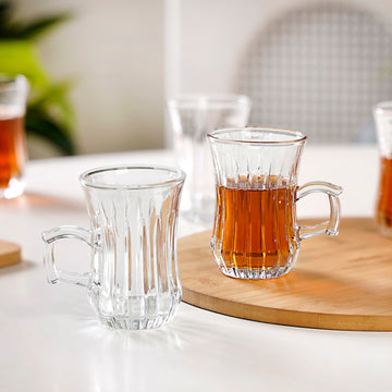 Turkish Tea Cup Set Of 6 150ml