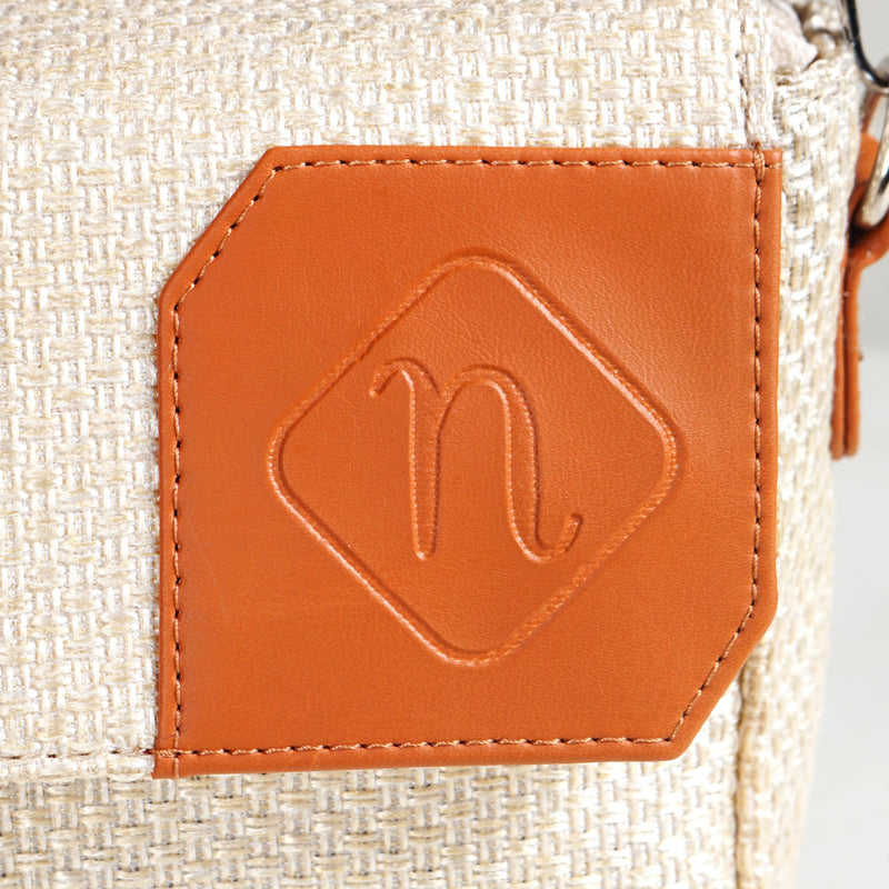 Tuscany Tan Vegan Leather Shoulder Bag