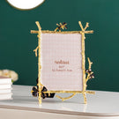 Medium Black Gold Art Photo Frame 13x18cm