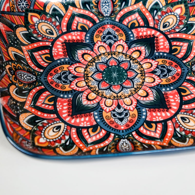 Twilight Tints Ceramic Serving Platter Dish