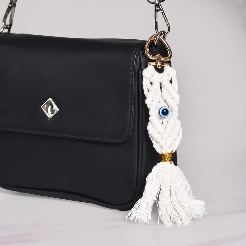 Macrame Evil Eye Keychain Set Of 4