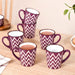 Oscilla Tea Cup Set Of 6 Purple 250ml