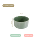 Pallor Set Of 6 Round Ceramic Small Bowl Sage Green 200ml