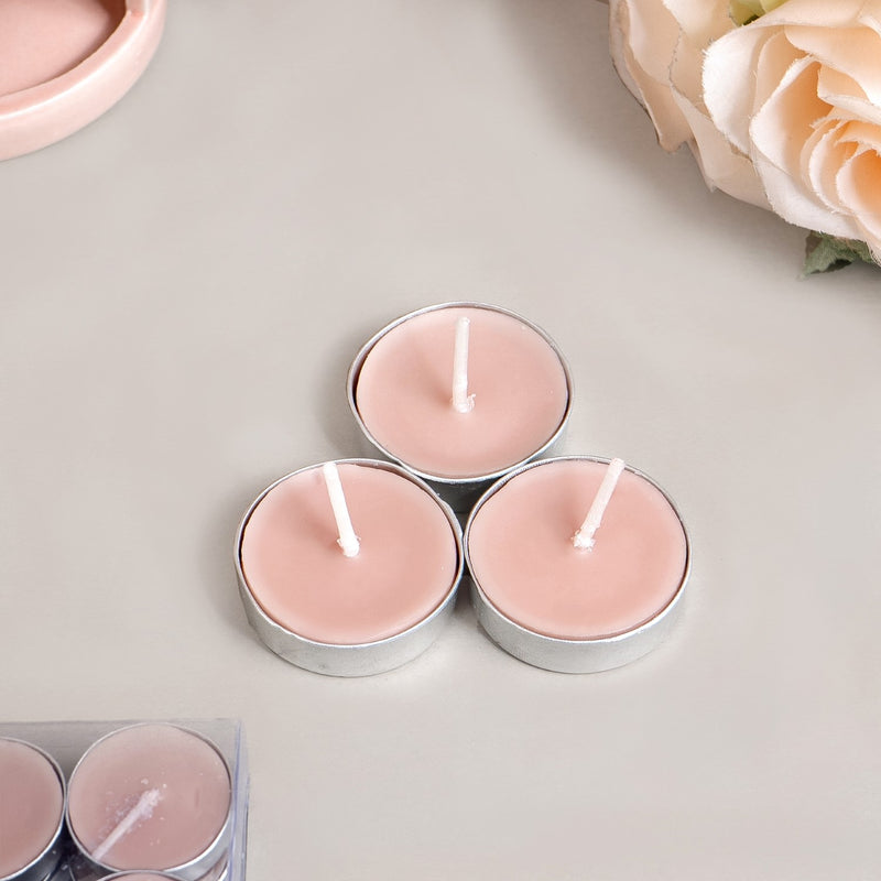Set of 30 Patchouli Punch Aromatic Tealight Candles For Diffuser
