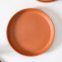 Set Of 4 Terracotta Dinner Plates - Dinner plates, terracotta plates, round plates, dinner plate set