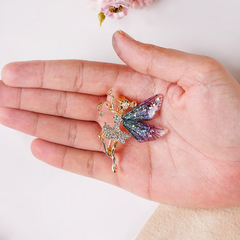 Tinkerbell Fairy Brooch Pin