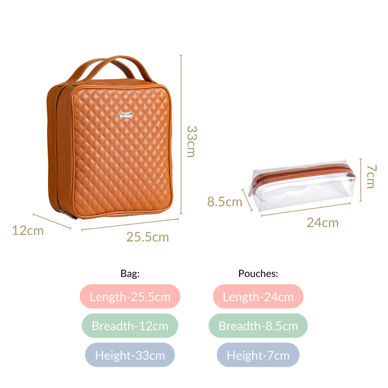 Vegan Travel Organiser Bags Set of 4