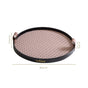 Urban Weave Multipurpose Round Tray Taupe
