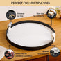 Urban Weave Multipurpose Round Tray White