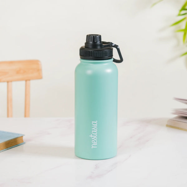 Vacuum Insulated Stainless Steel Water Bottle 1L Mint