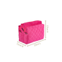 Pink Quilted Stylish Vanity Pouch