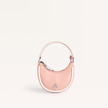Half Moon Mini Purse Peach