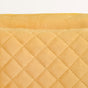 Velvet Travel Makeup Pouch Yellow