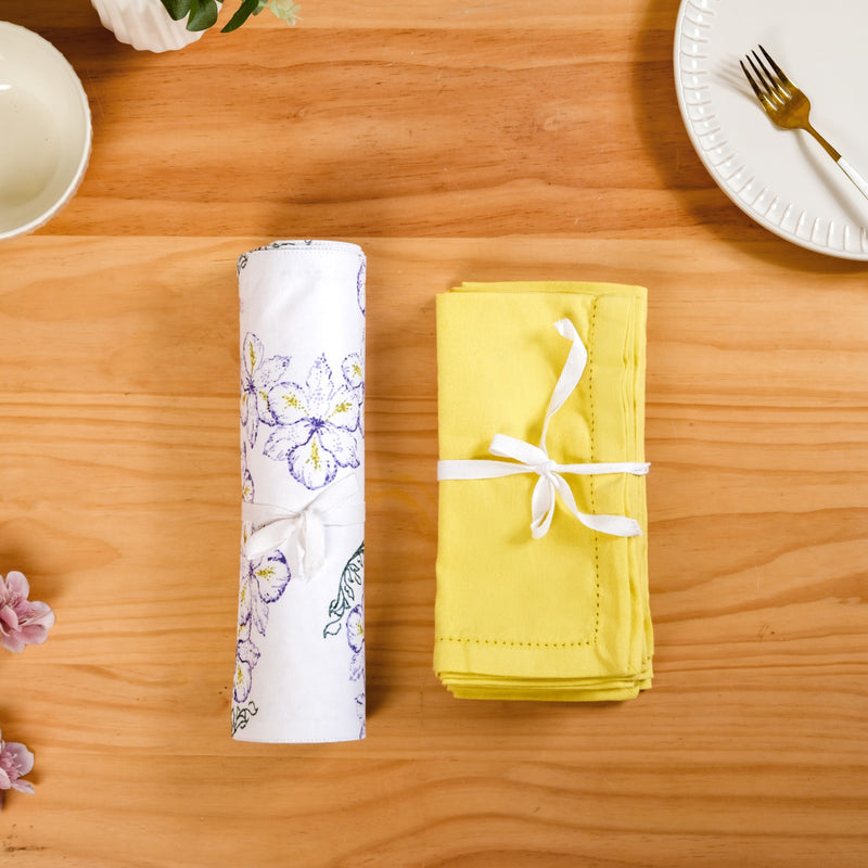 Verde 12 Piece Table Mat And Napkin Set