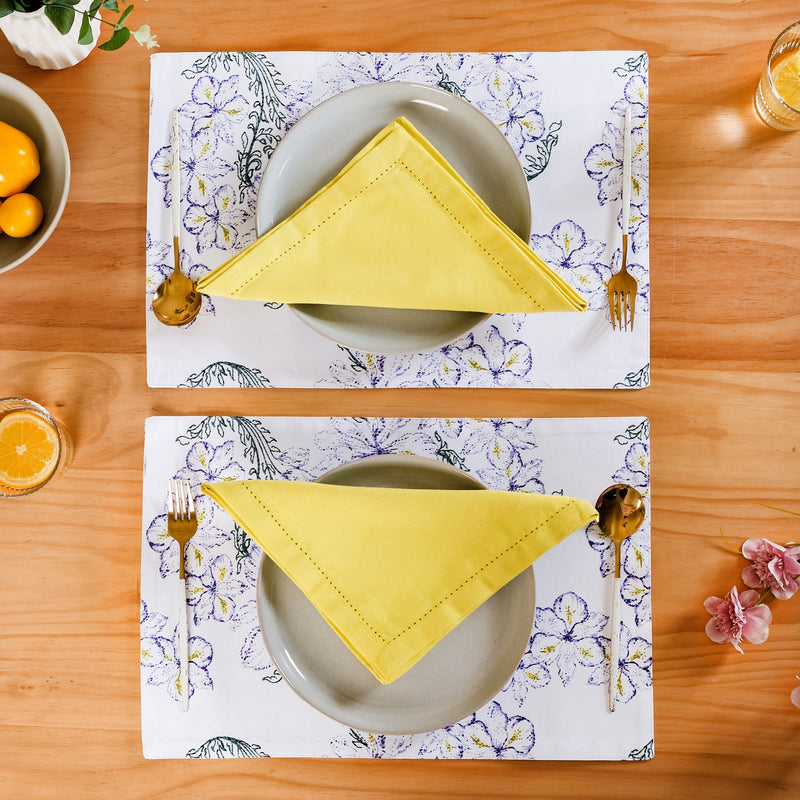 Verde 12 Piece Table Mat And Napkin Set