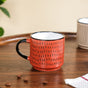 Set Of 4 Assorted Print Stackable Tea Cup 275ml