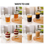 Vintage Glass Turkish Tea Cup Set Of 6 150ml