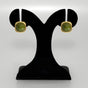 Vintage Nouveau Studs Green