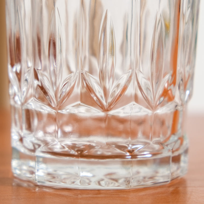 Set Of 6 Vintage Old Fashioned Whiskey Glasses 240ml