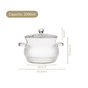 Vintage Style Embossed Cooking Pot 2000ml