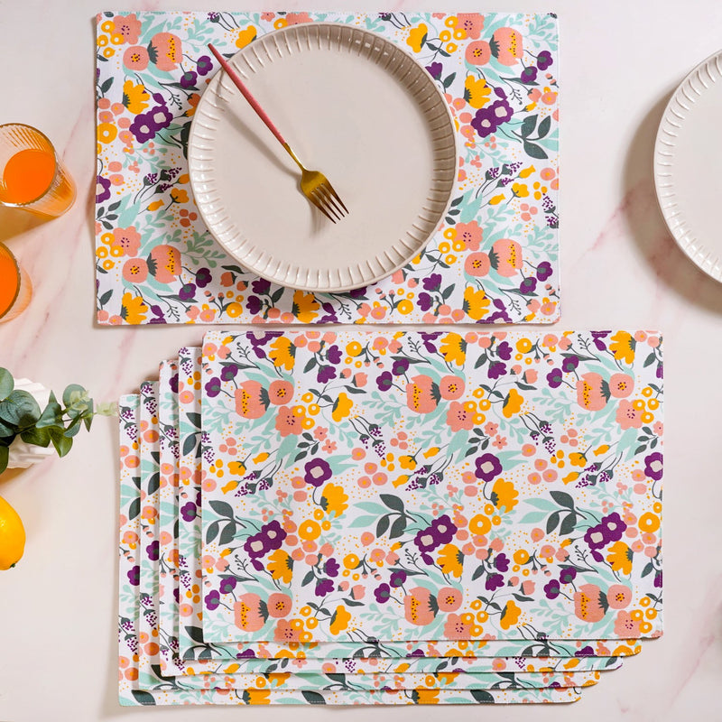 Viola Premium Place Mat Set Of 6