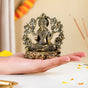 Vishnupriya Maha Laxmi Pure Brass Idol With Gift Box 10cm