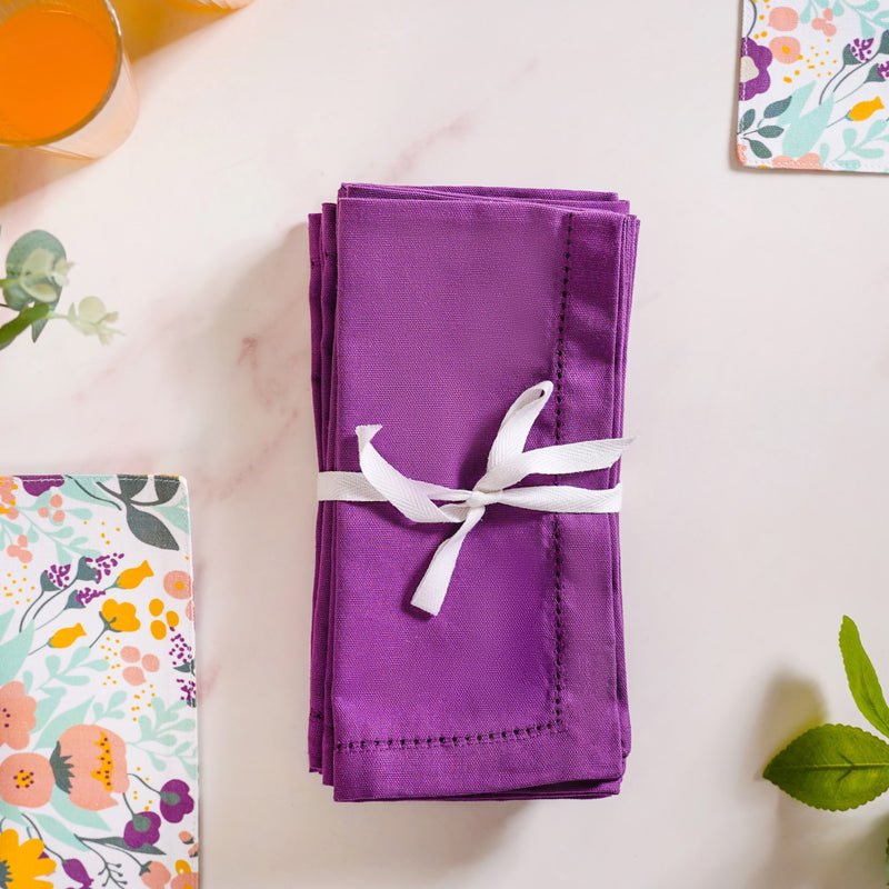 Viola Table Napkin Set Of 6