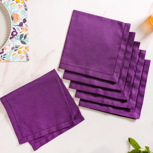 Viola Table Napkin Set Of 6