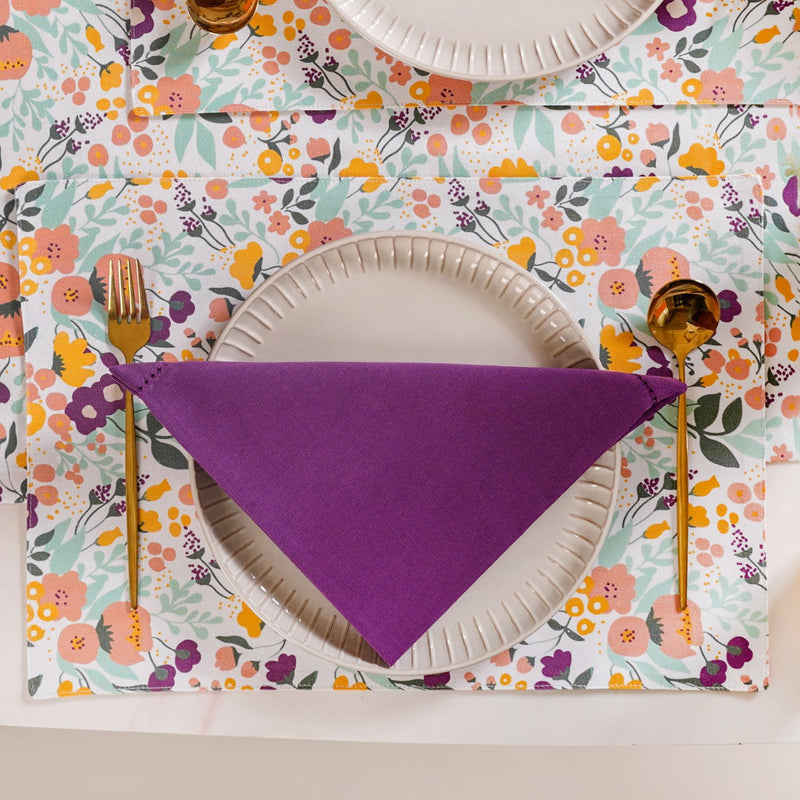Viola Table Napkin Set Of 6
