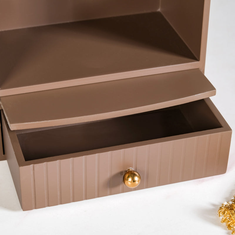 Wall Mountable Pooja Mandir For Home And Office 23x13x31cm