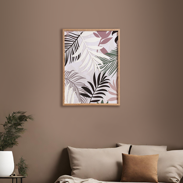 Viridis Framed Canvas Wall Art For Room Decor 23x17 Inch