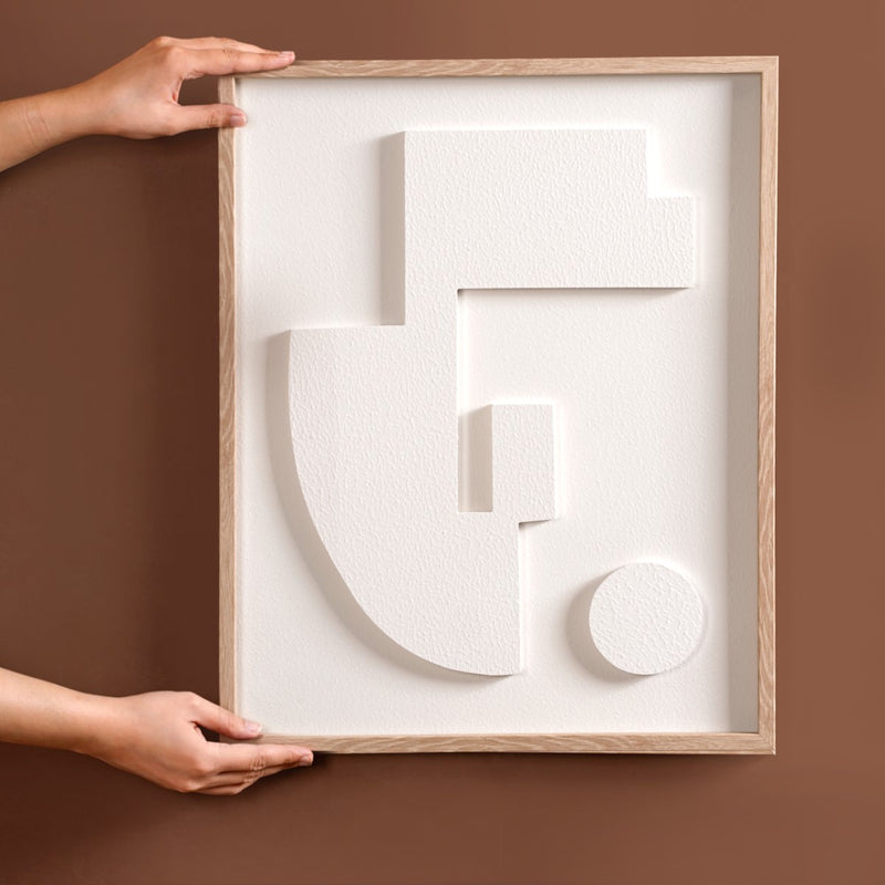 Abstract 3D Wall Art For Home Decor 20x16 Inch