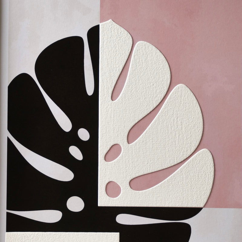 Contemporary Style Monstera Leaf Wall Art 23x17 Inch- Contemporary Monstera Leaf Art, Wall Art, Leaf Wall Decor, Monstera Art