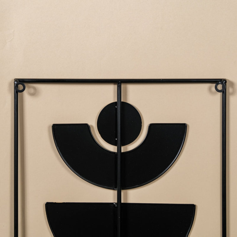 Lunar Cycle Gold Foil Concept Wall Art 23x15 Inch