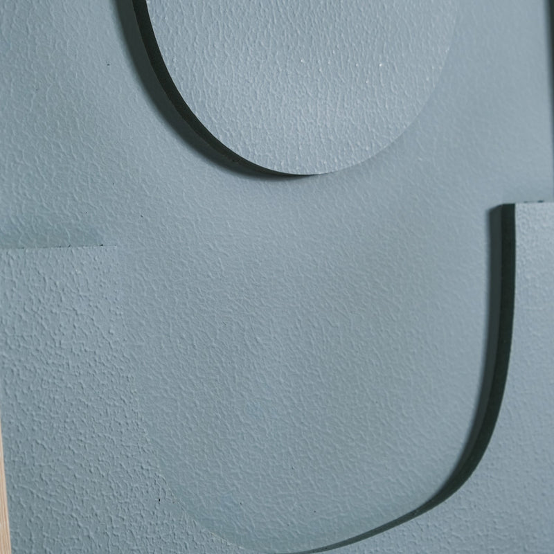 Set Of 2 3D Relief Wall Art With Frame 20x16 Inch