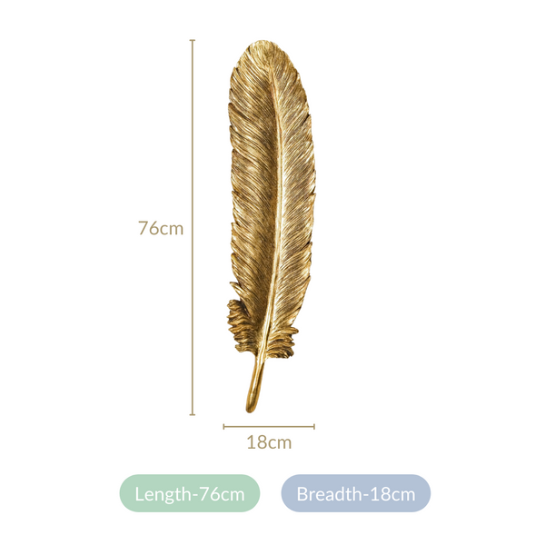 Feather Wall Decor For Living Room