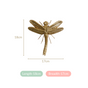 Dragonfly Wall Decor Gold