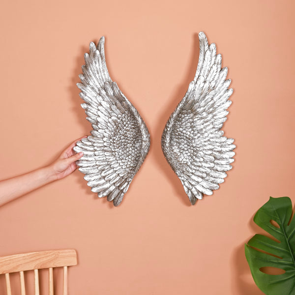 Fallen Angel Wings Wall Decor Set Of 2