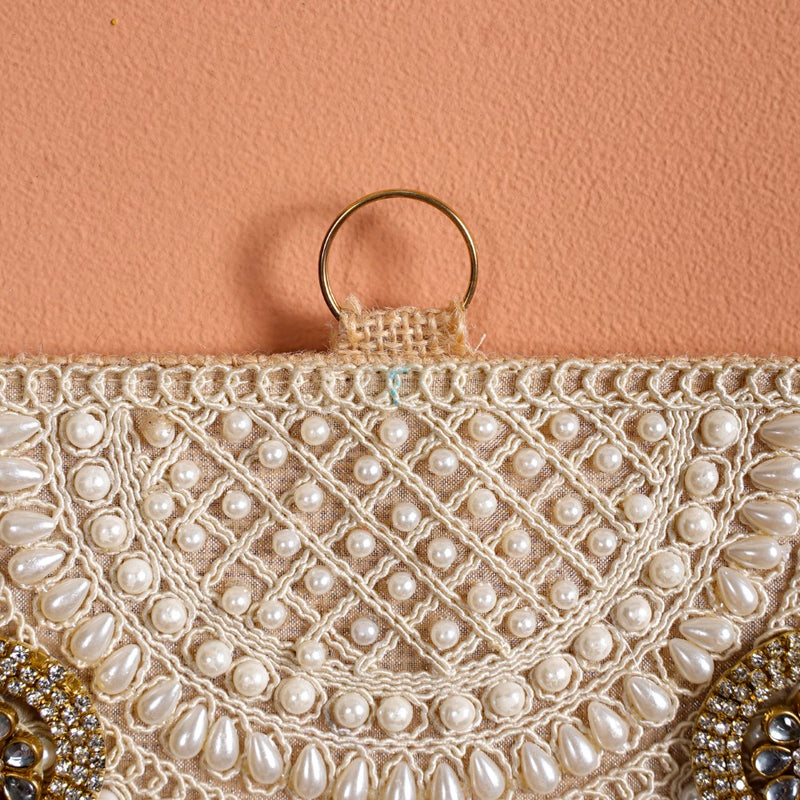 Pearl Toran and Door Hanging Set of 3 Off-White