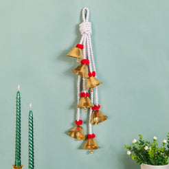 Seven Bell Festive Wall Hanging