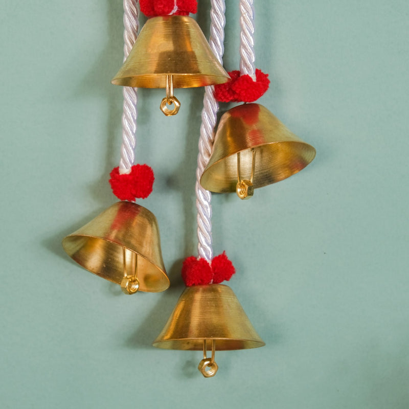 Seven Bell Festive Wall Hanging