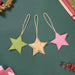 Colourful Star Wall Hangings Set of 3